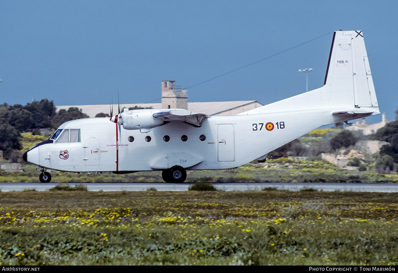 Aircraft Photo of T.12B-71 | CASA C-212-100 Aviocar | Spain - Air Force | AirHistory.net #234576