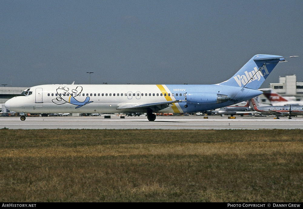 Aircraft Photo of N931VV | McDonnell Douglas DC-9-32 | Valujet | AirHistory.net #234578