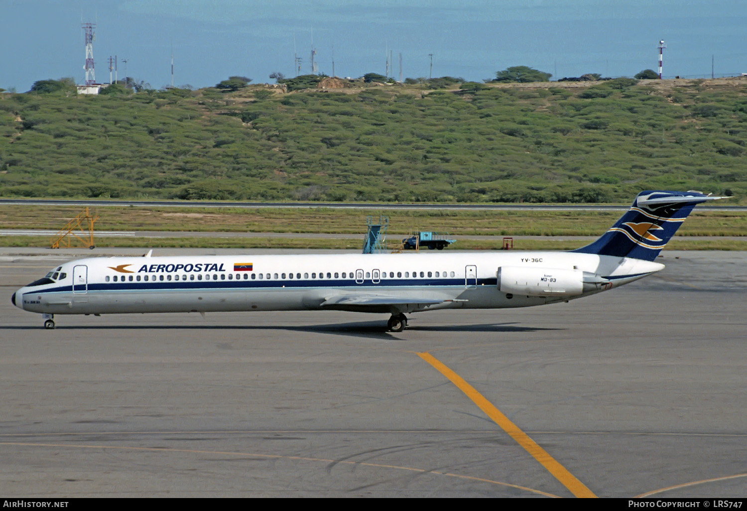 Aircraft Photo of YV-36C | McDonnell Douglas MD-83 (DC-9-83) | Aeropostal | AirHistory.net #234586