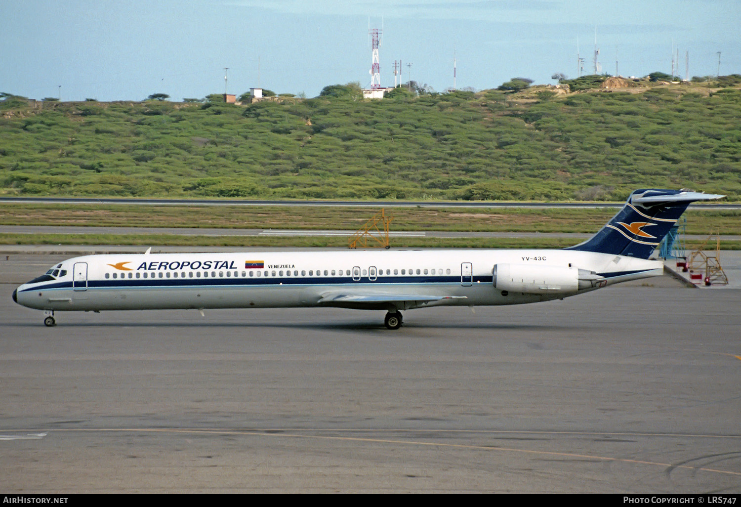 Aircraft Photo of YV-43C | McDonnell Douglas MD-83 (DC-9-83) | Aeropostal | AirHistory.net #234593