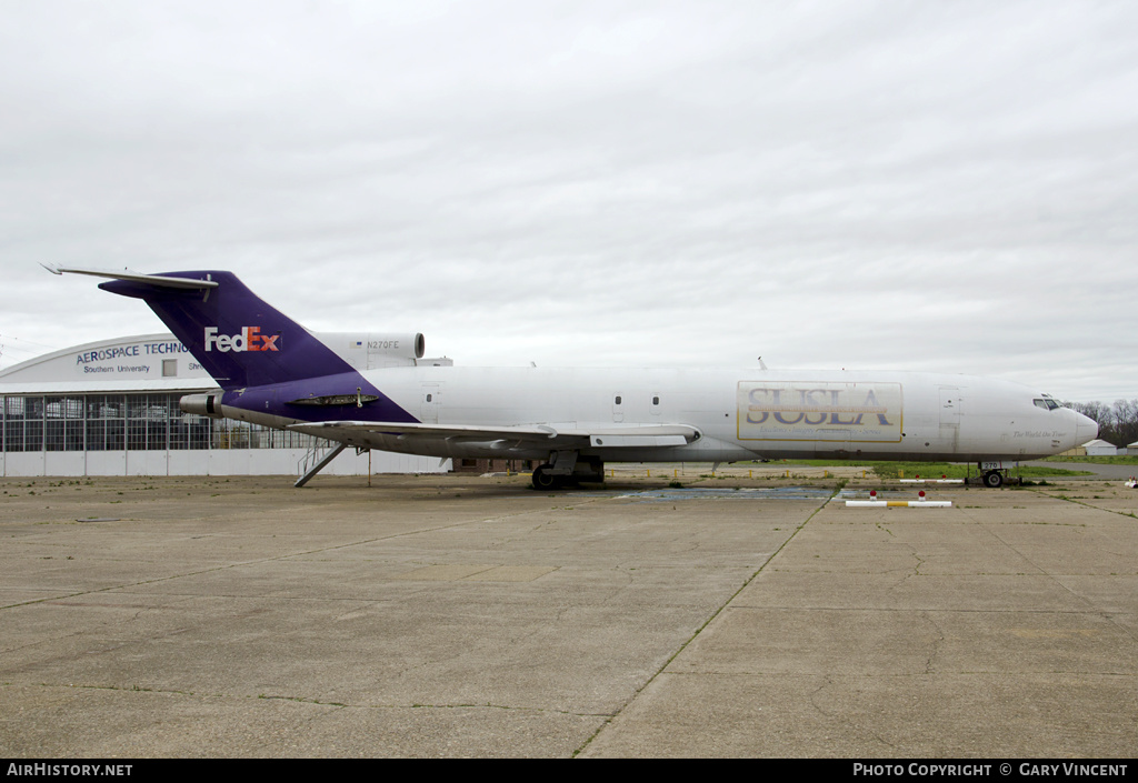 Aircraft Photo of N270FE | Boeing 727-233/Adv(F) | FedEx Express | AirHistory.net #234594