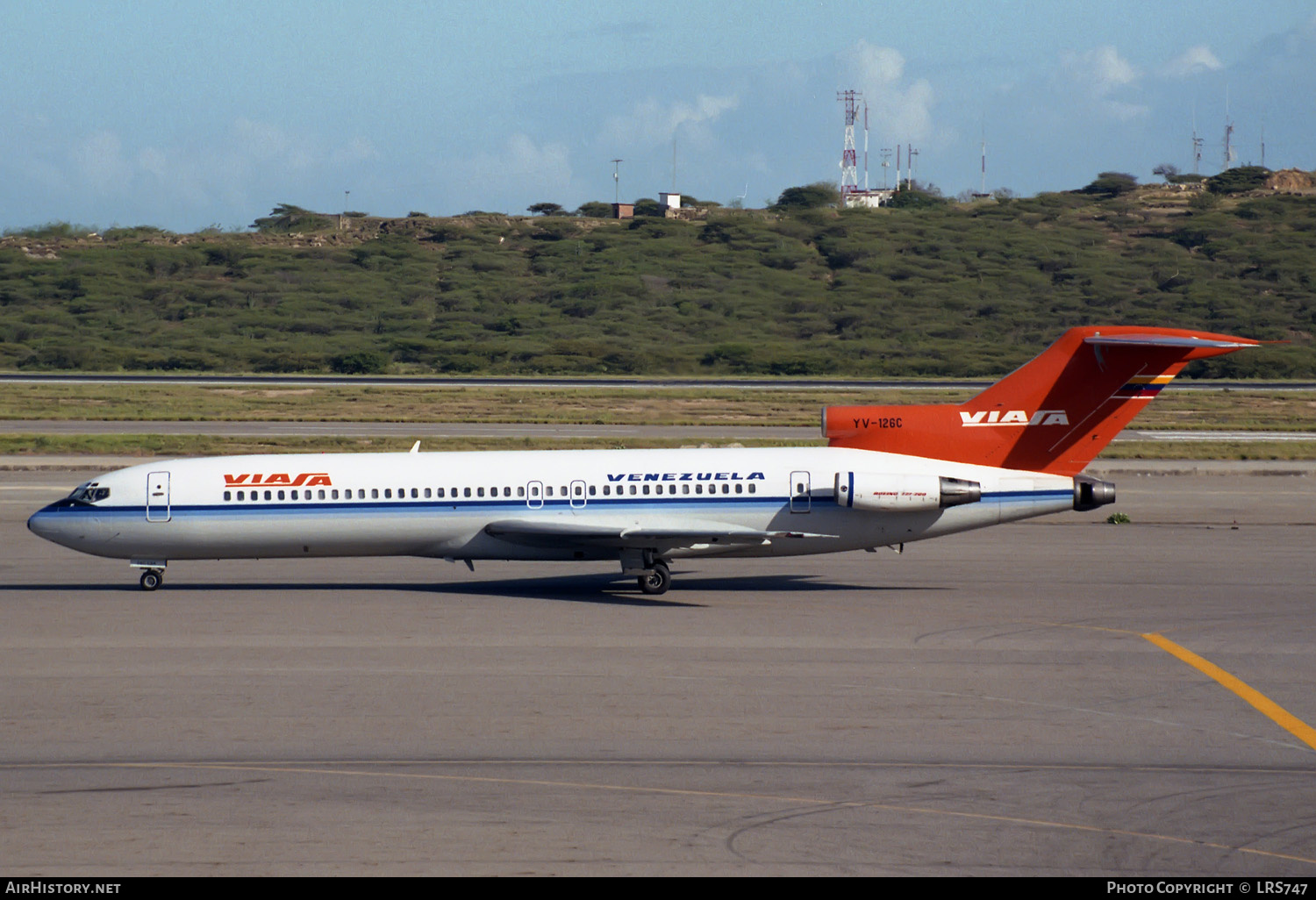 Aircraft Photo of YV-126C | Boeing 727-256/Adv | Viasa | AirHistory.net #234595