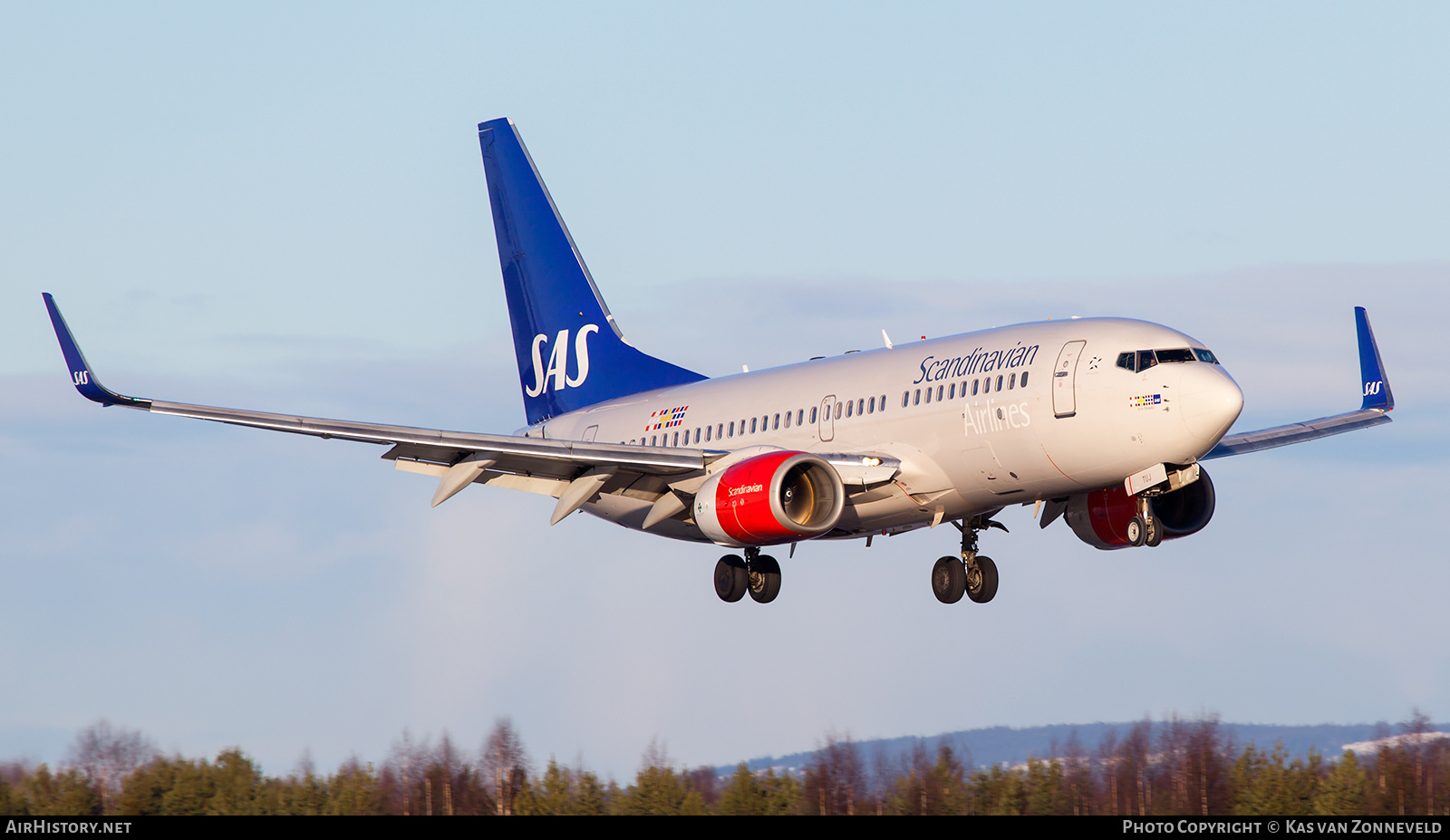 Aircraft Photo of LN-TUJ | Boeing 737-705 | Scandinavian Airlines - SAS | AirHistory.net #234611