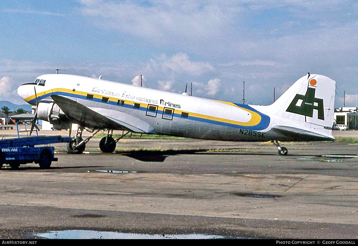 Aircraft Photo of N285SE | Douglas DC-3A-197C | Caribbean International Airlines - CIA | AirHistory.net #234626
