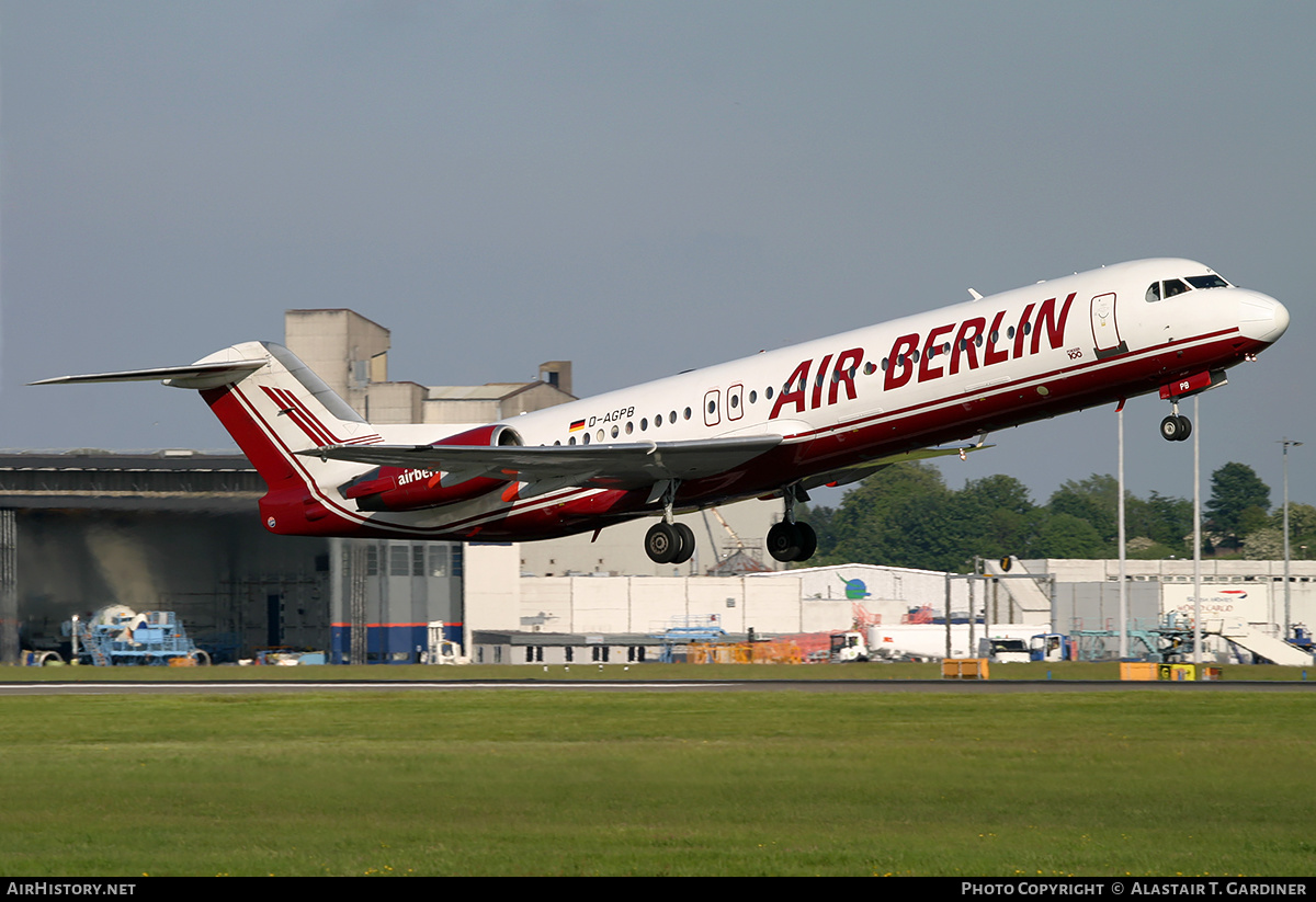 Aircraft Photo of D-AGPB | Fokker 100 (F28-0100) | Air Berlin | AirHistory.net #234633