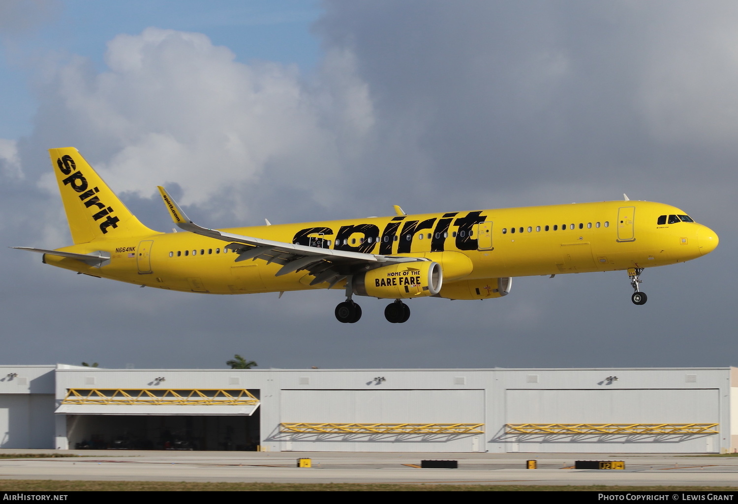 Aircraft Photo of N664NK | Airbus A321-231 | Spirit Airlines | AirHistory.net #234646