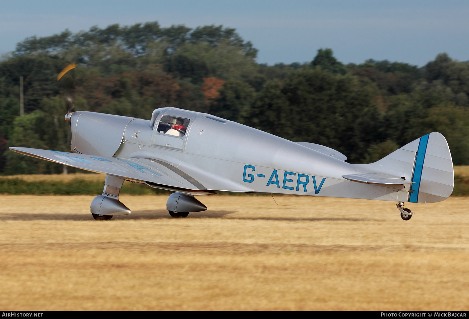 Aircraft Photo of G-AERV | Miles M.11A Whitney Straight | AirHistory.net #234648