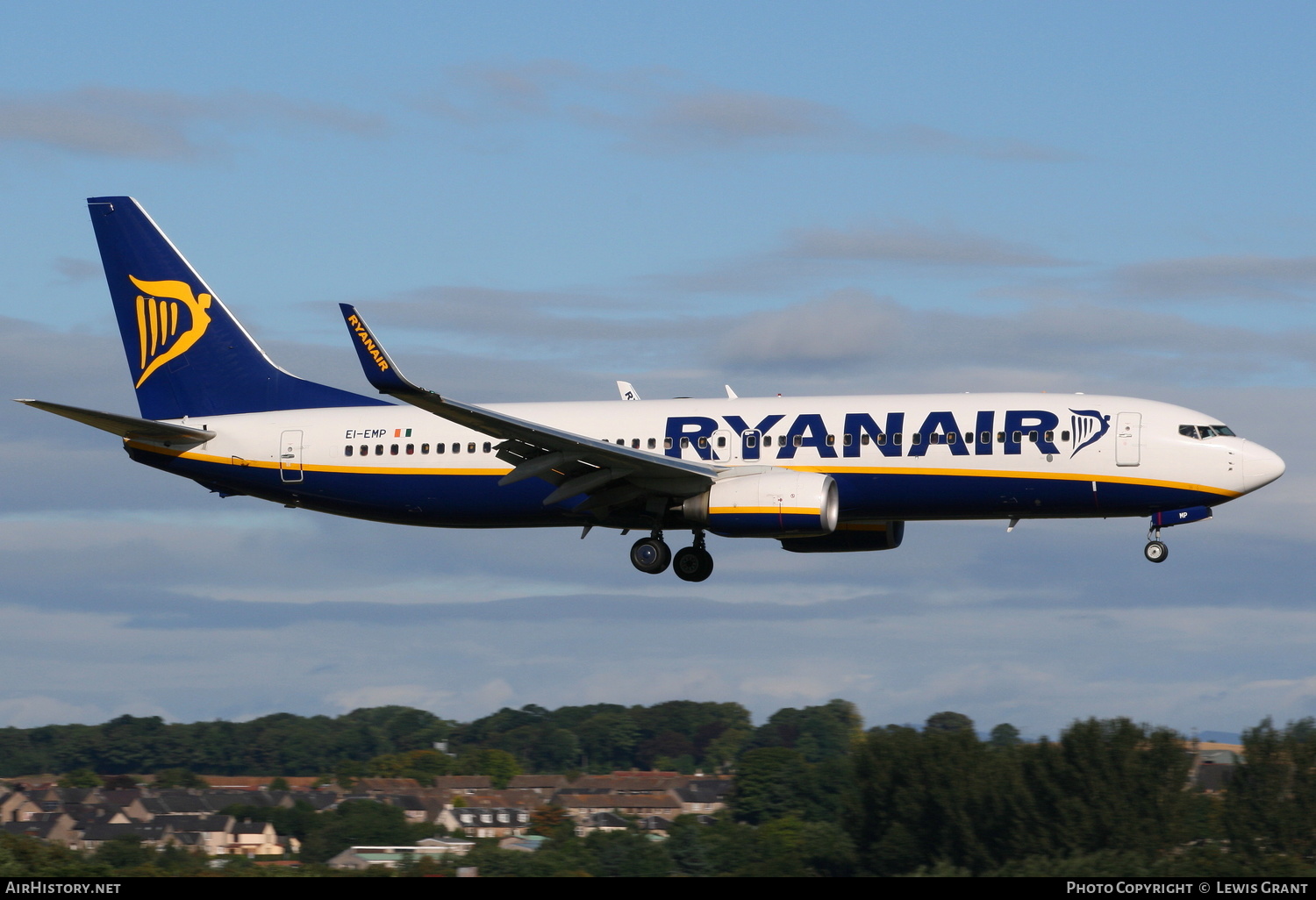Aircraft Photo of EI-EMP | Boeing 737-8AS | Ryanair | AirHistory.net #234653