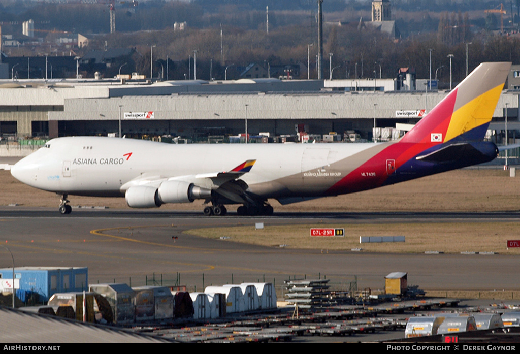 Aircraft Photo of HL7436 | Boeing 747-48EF/SCD | Asiana Airlines Cargo | AirHistory.net #234673