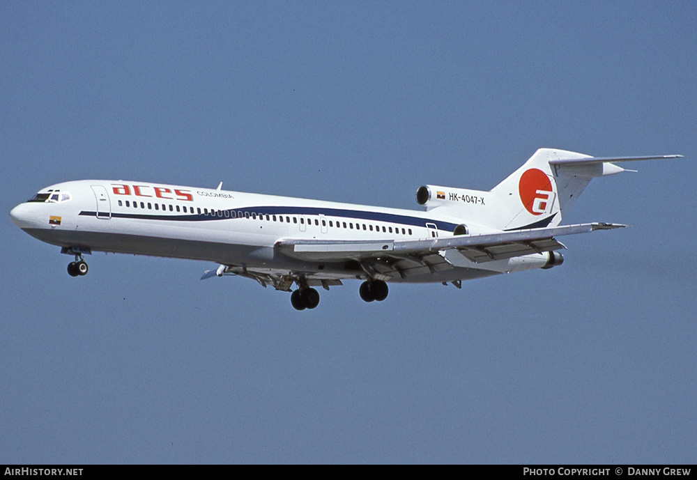 Aircraft Photo of HK-4047X | Boeing 727-212/Adv | ACES - Aerolíneas Centrales de Colombia | AirHistory.net #234677