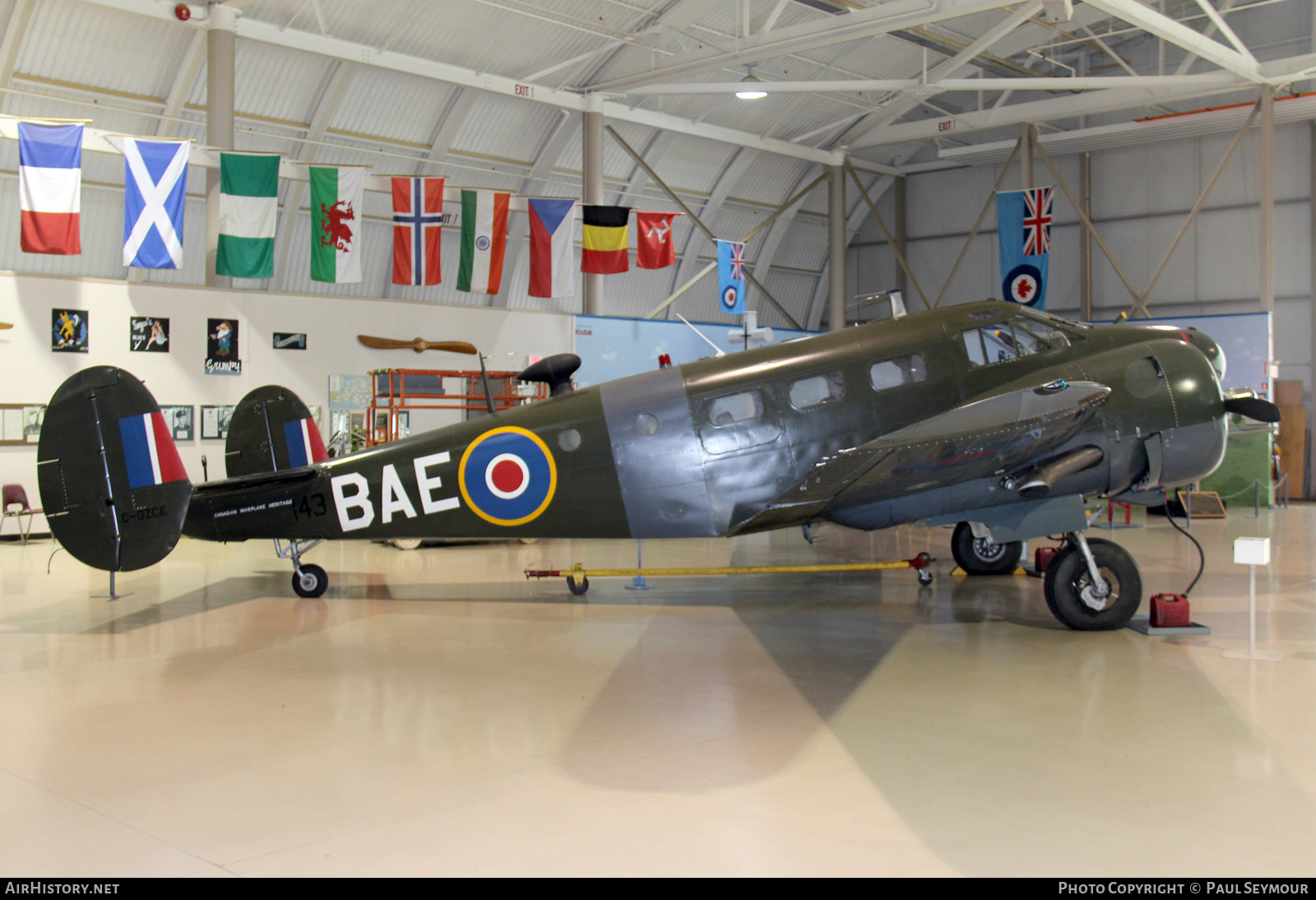 Aircraft Photo of C-GZCE / 143 | Beech D18S | Canadian Warplane Heritage | Canada - Air Force | AirHistory.net #234679