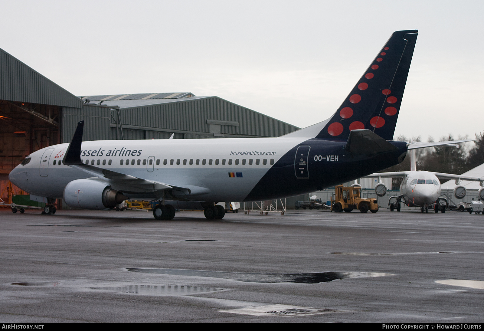 Aircraft Photo of OO-VEH | Boeing 737-36N | Brussels Airlines | AirHistory.net #234686