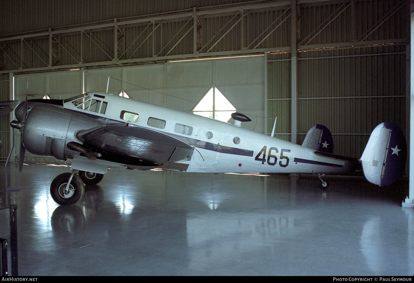 Aircraft Photo of 465 | Beech D18S | Chile - Air Force | AirHistory.net #234689