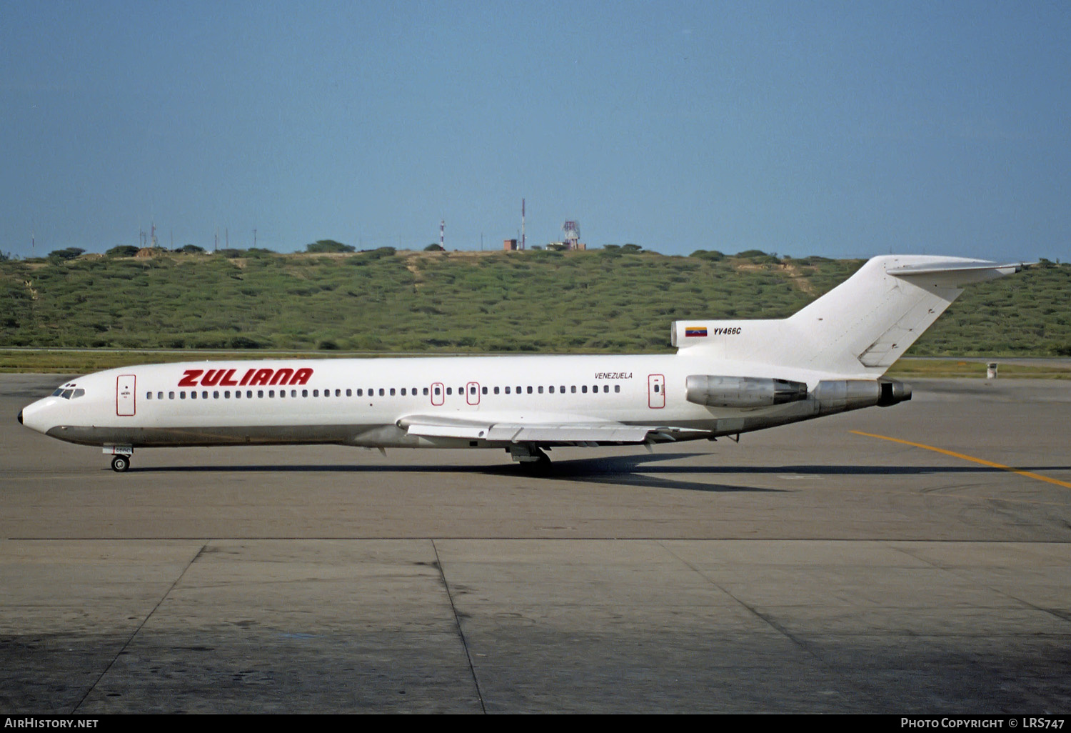 Aircraft Photo of YV-466C | Boeing 727-251 | Zuliana de Aviación | AirHistory.net #234703