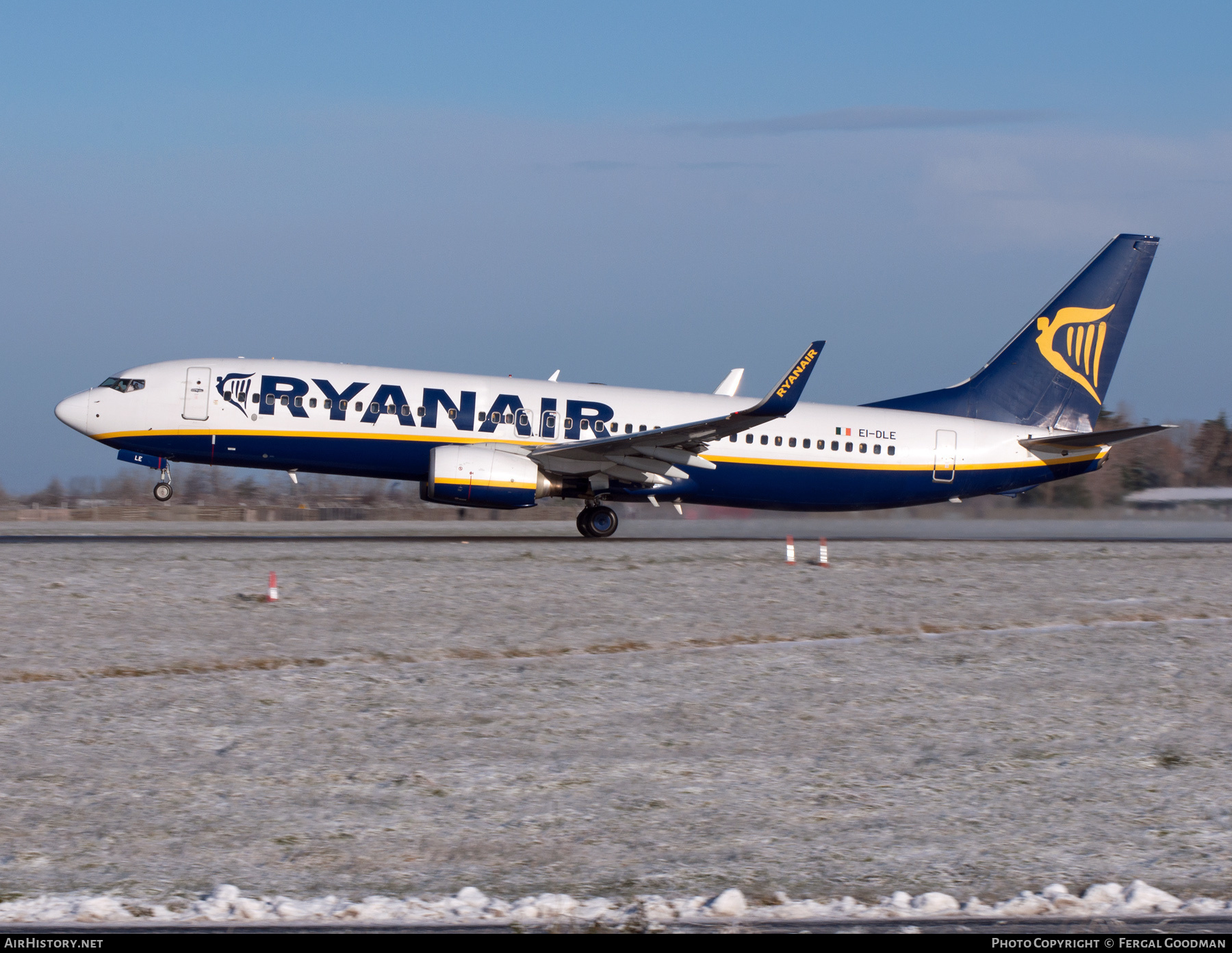 Aircraft Photo of EI-DLE | Boeing 737-8AS | Ryanair | AirHistory.net #234704