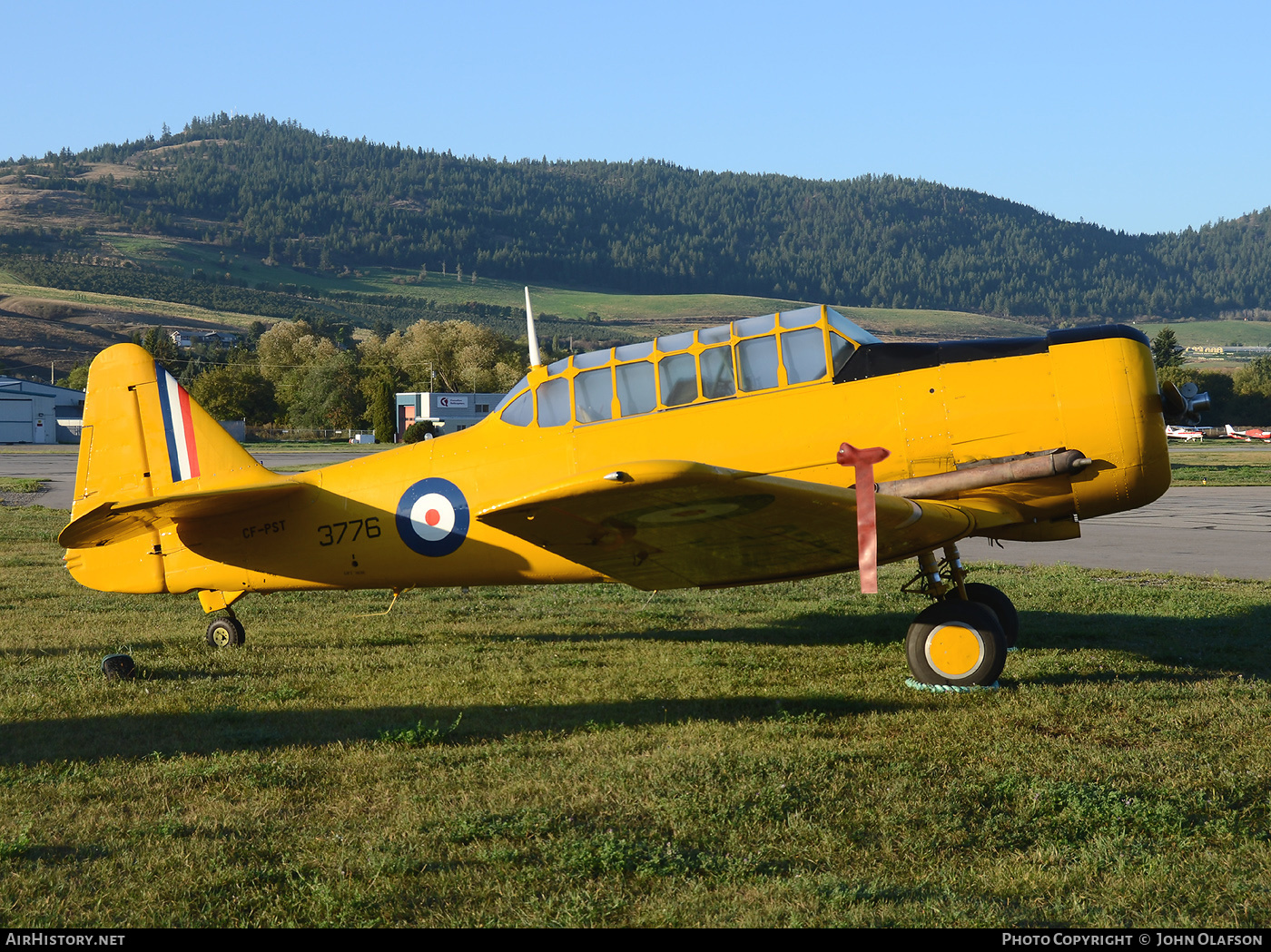 Aircraft Photo of CF-PST | North American AT-16 Harvard II | AirHistory.net #234708