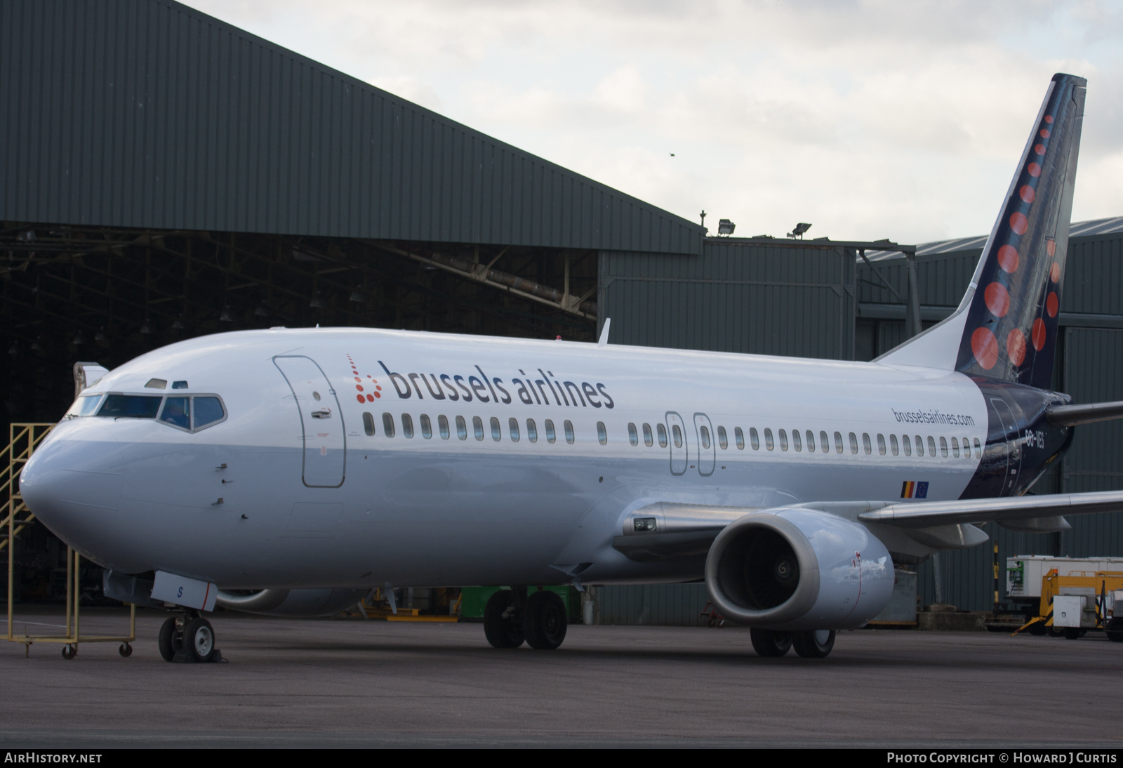 Aircraft Photo of OO-VES | Boeing 737-43Q | Brussels Airlines | AirHistory.net #234711