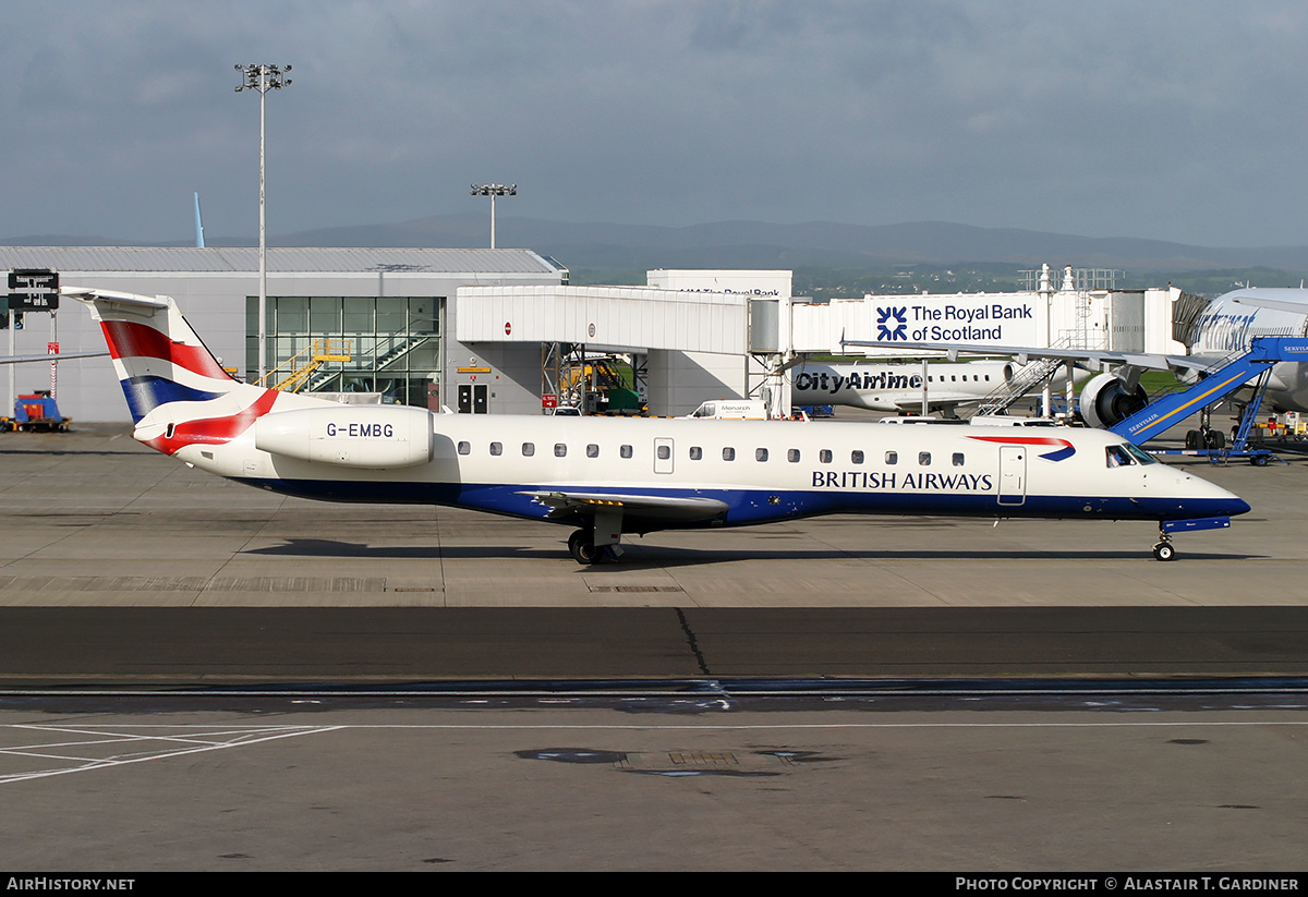 Aircraft Photo of G-EMBG | Embraer ERJ-145EU (EMB-145EU) | British Airways | AirHistory.net #234713
