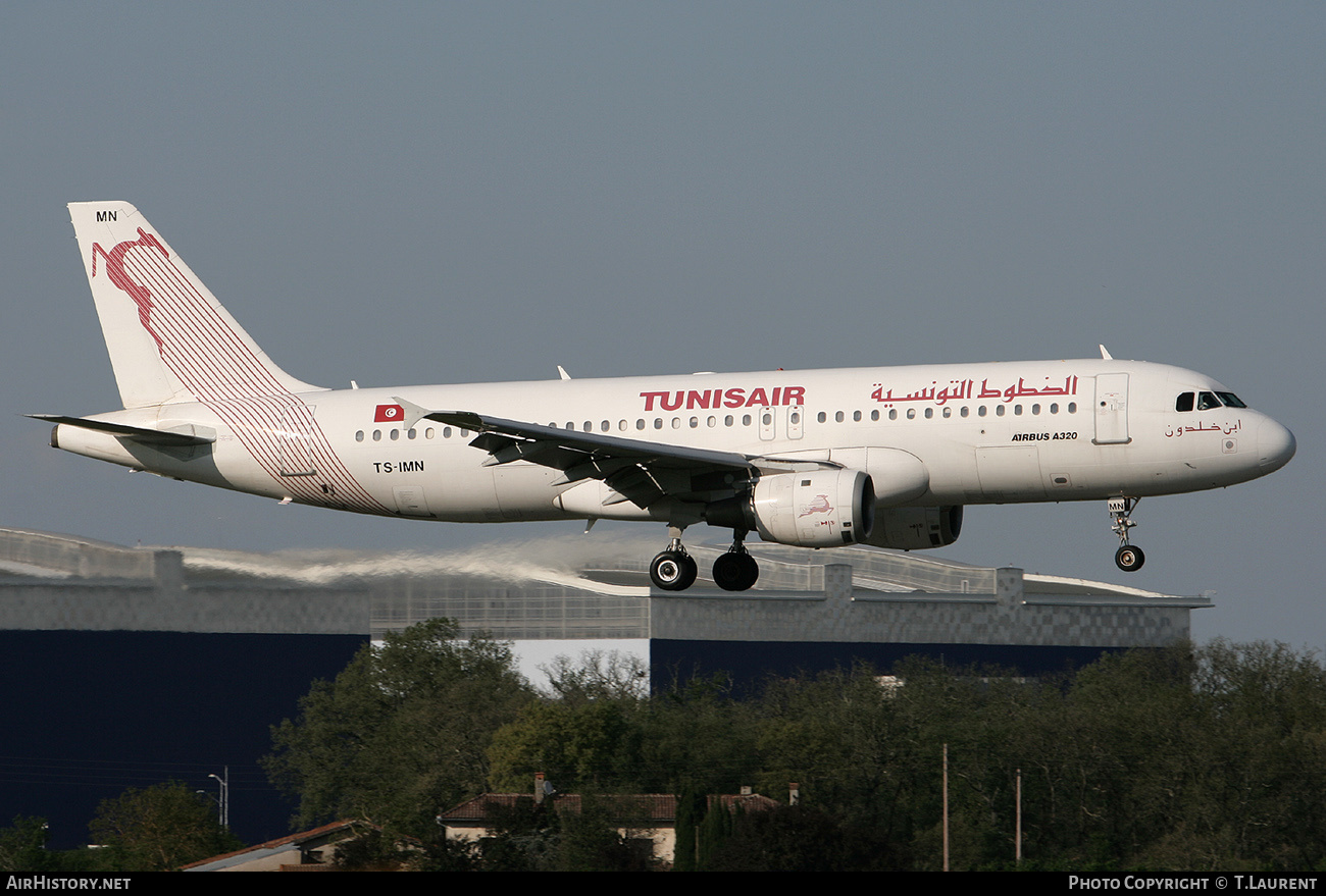 Aircraft Photo of TS-IMN | Airbus A320-211 | Tunisair | AirHistory.net #234737