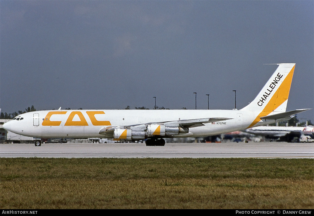 Aircraft Photo of N707HE | Boeing 707-330C | Challenge Air Cargo - CAC | AirHistory.net #234753