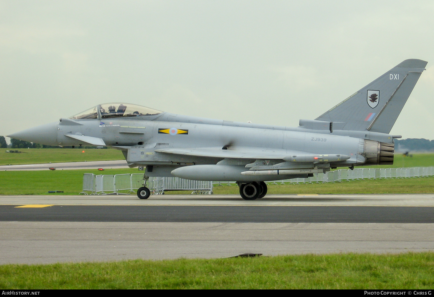 Aircraft Photo of ZJ939 | Eurofighter EF-2000 Typhoon FGR4 | UK - Air Force | AirHistory.net #234758