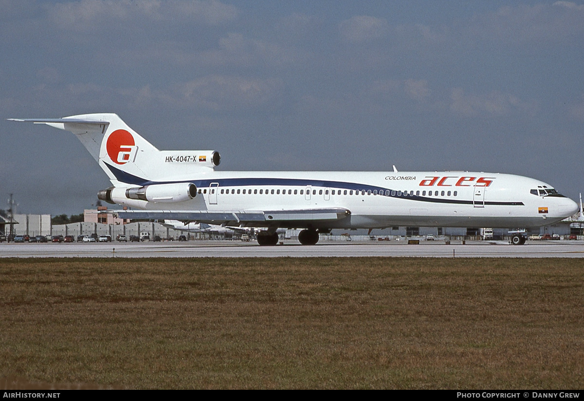 Aircraft Photo of HK-4047X | Boeing 727-212/Adv | ACES - Aerolíneas Centrales de Colombia | AirHistory.net #234763