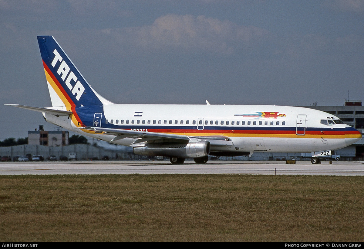 Aircraft Photo of N232TA | Boeing 737-296/Adv | TACA - Transportes Aéreos Centro Americanos | AirHistory.net #234770