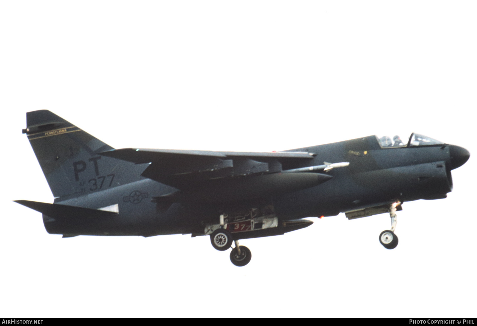 Aircraft Photo of 71-0377 / AF71-377 | LTV A-7D Corsair II | USA - Air Force | AirHistory.net #234775