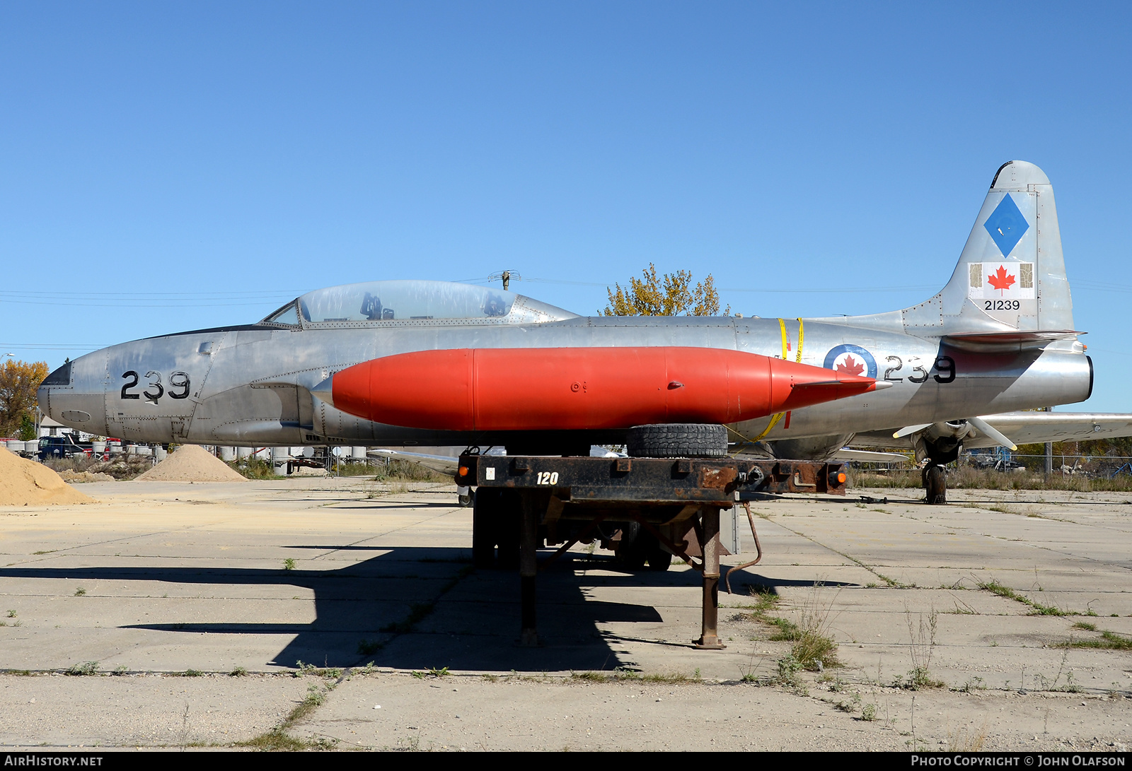 Aircraft Photo of 21239 | Canadair CT-133 Silver Star 3 | Canada - Air Force | AirHistory.net #234797