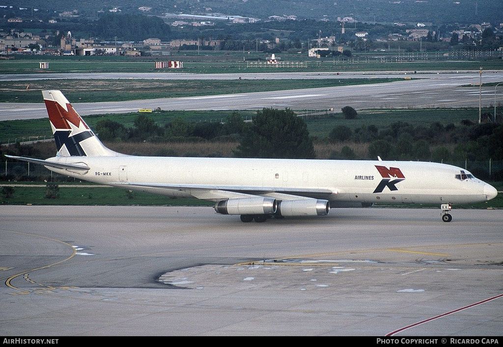 Aircraft Photo of 9G-MKK | McDonnell Douglas DC-8-62H/AF | MK Airlines | AirHistory.net #234801