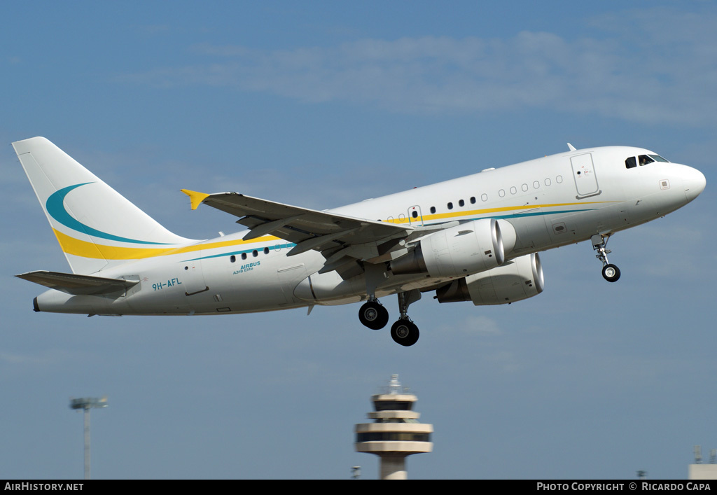 Aircraft Photo of 9H-AFL | Airbus ACJ318 (A318-112/CJ) | AirHistory.net #234802