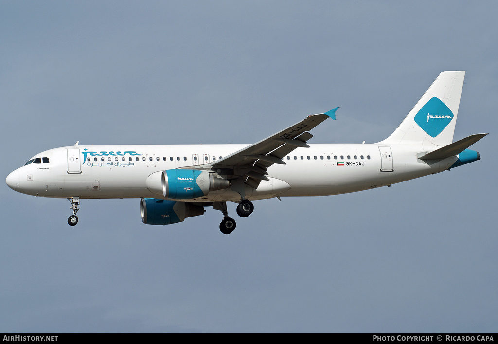 Aircraft Photo of 9K-CAJ | Airbus A320-214 | Jazeera Airways | AirHistory.net #234805