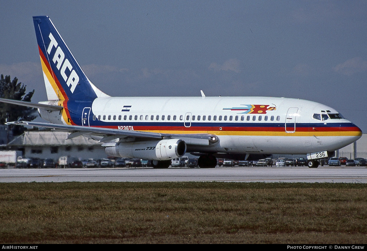 Aircraft Photo of N236TA | Boeing 737-244 | TACA - Transportes Aéreos Centro Americanos | AirHistory.net #234825