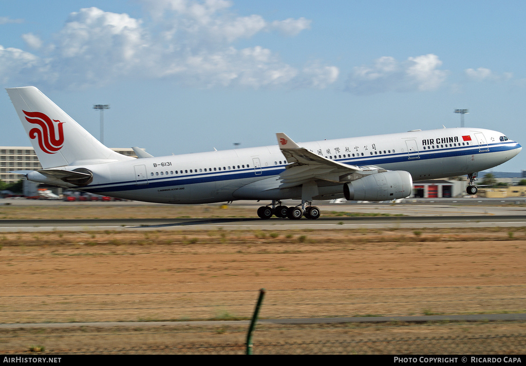 Aircraft Photo of B-6131 | Airbus A330-243 | Air China | AirHistory.net #234829