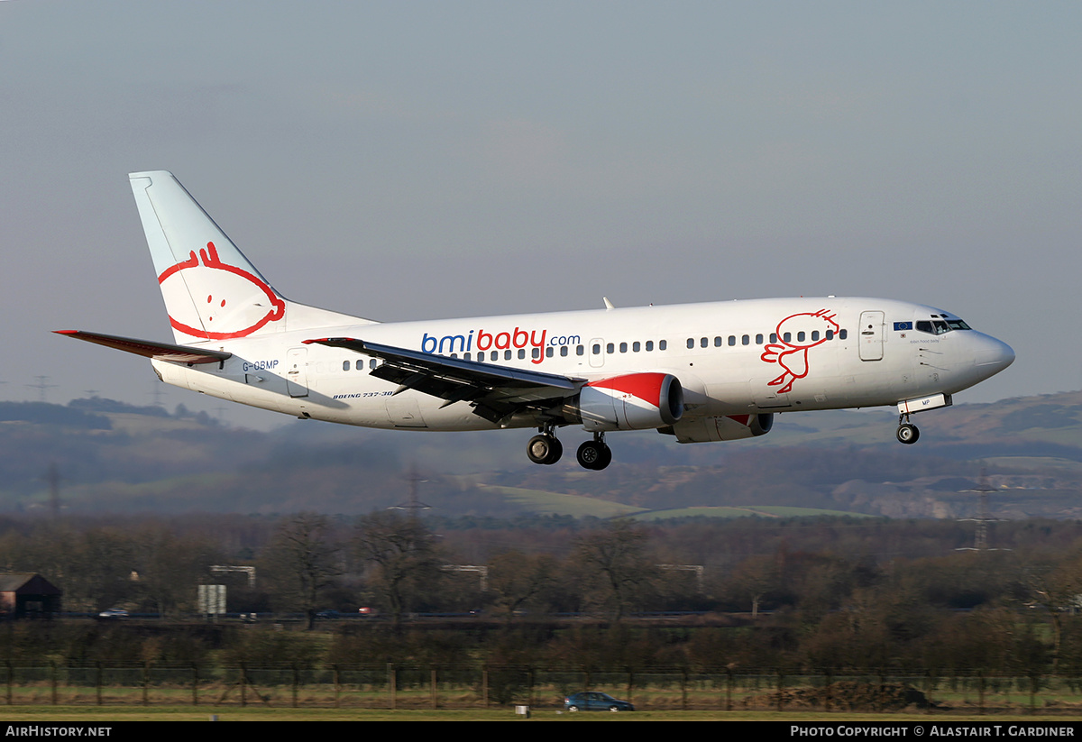 Aircraft Photo of G-OBMP | Boeing 737-3Q8 | Bmibaby | AirHistory.net #234832