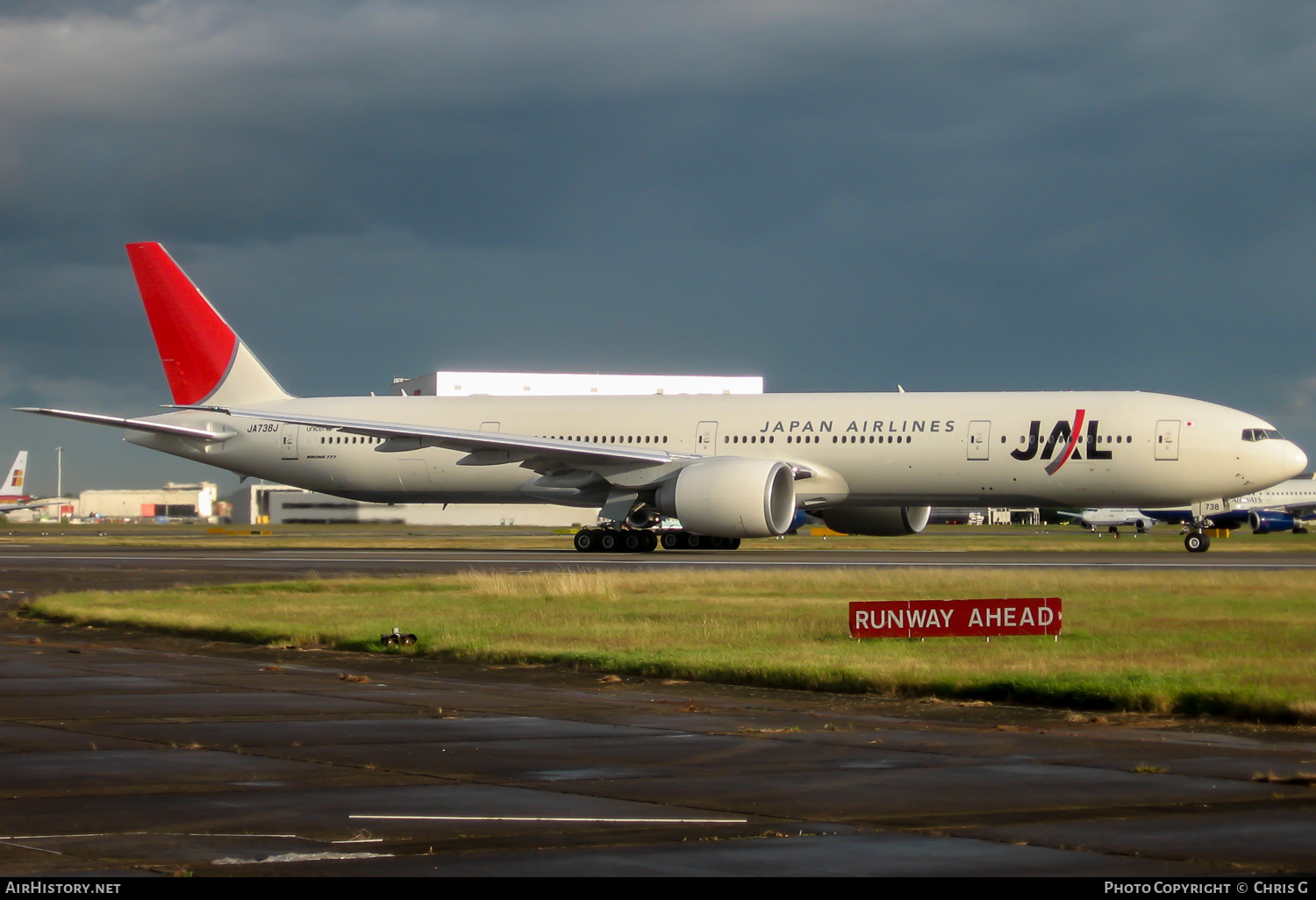 Aircraft Photo of JA738J | Boeing 777-346/ER | Japan Airlines - JAL | AirHistory.net #234837