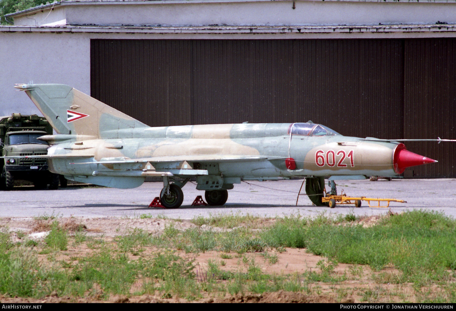 Aircraft Photo of 6021 | Mikoyan-Gurevich MiG-21bis | Hungary - Air Force | AirHistory.net #234859