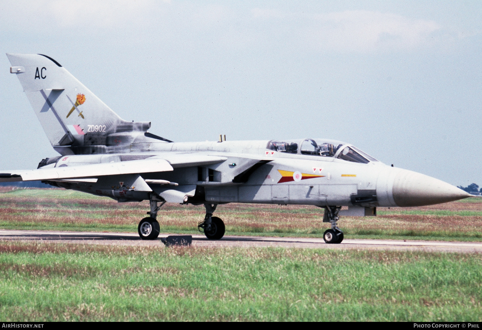 Aircraft Photo of ZD902 | Panavia Tornado F2 | UK - Air Force | AirHistory.net #234863