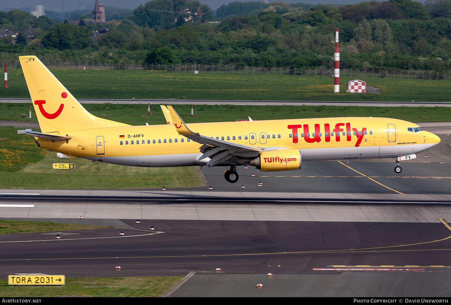Aircraft Photo of D-AHFV | Boeing 737-8K5 | TUIfly | AirHistory.net #234868