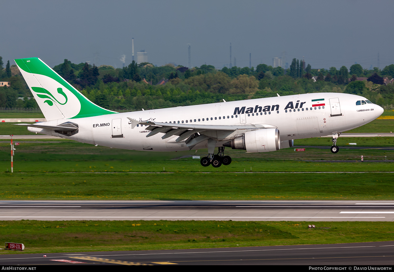 Aircraft Photo of EP-MNO | Airbus A310-308 | Mahan Air | AirHistory.net #234869