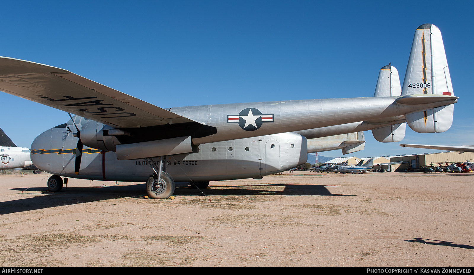 Aircraft Photo of 44-23006 / 423006 | Fairchild C-82A Packet | USA - Air Force | AirHistory.net #234890