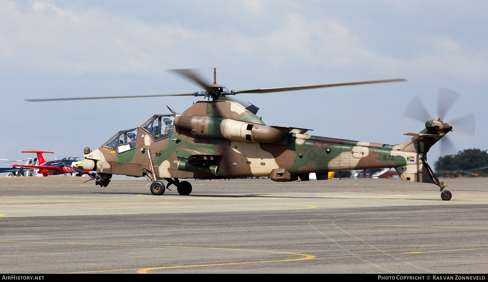 Aircraft Photo of 673 | Denel AH-2A Rooivalk | South Africa - Air Force | AirHistory.net #234898