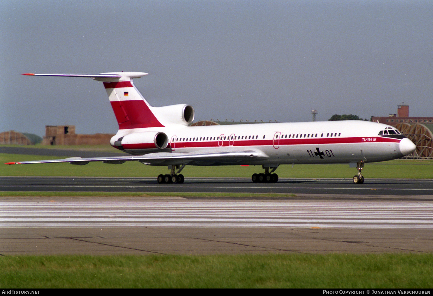 Aircraft Photo of 1101 | Tupolev Tu-154M | Germany - Air Force | AirHistory.net #234906