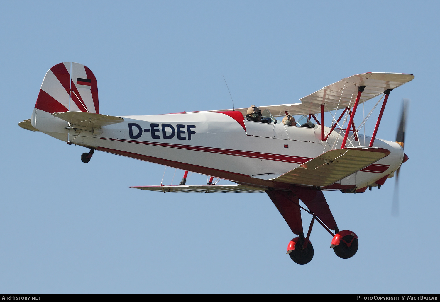 Aircraft Photo of D-EDEF | Bucker Bu-131 Lerche R-180 Jungmann | AirHistory.net #234909