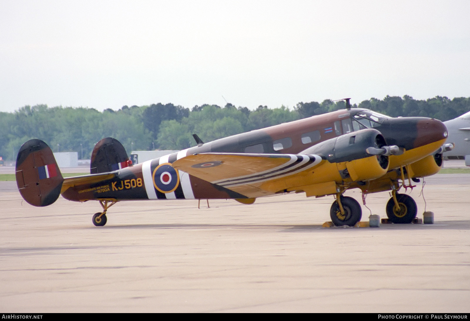 Aircraft Photo of N70GA / KJ508 | Beech D18S | Confederate Air Force | UK - Air Force | AirHistory.net #234912