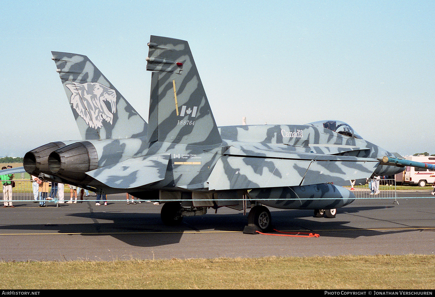 Aircraft Photo of 188764 | McDonnell Douglas CF-188A Hornet | Canada - Air Force | AirHistory.net #234913