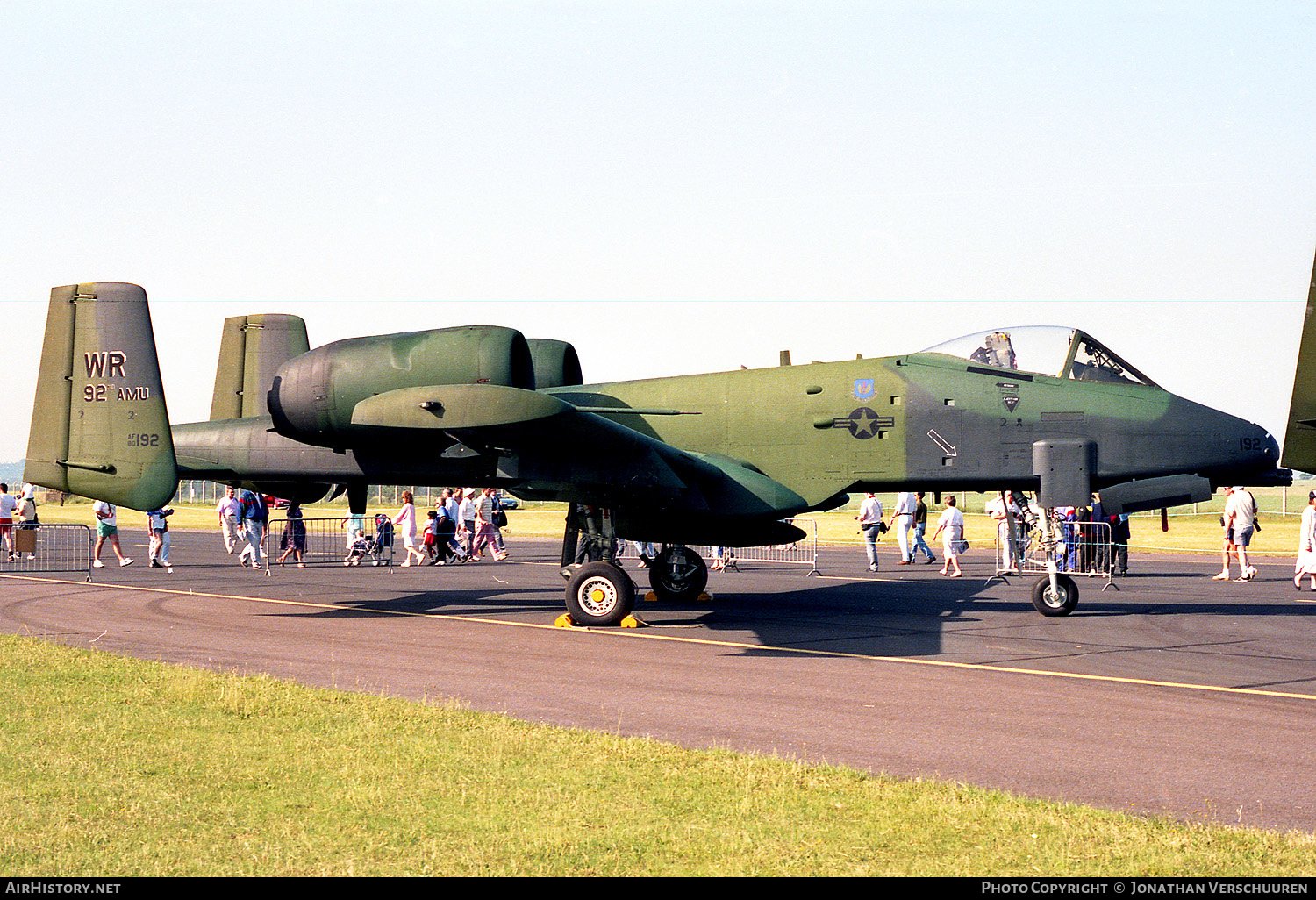 Aircraft Photo of 80-0192 / AF80-192 | Fairchild A-10A Thunderbolt II | USA - Air Force | AirHistory.net #234921