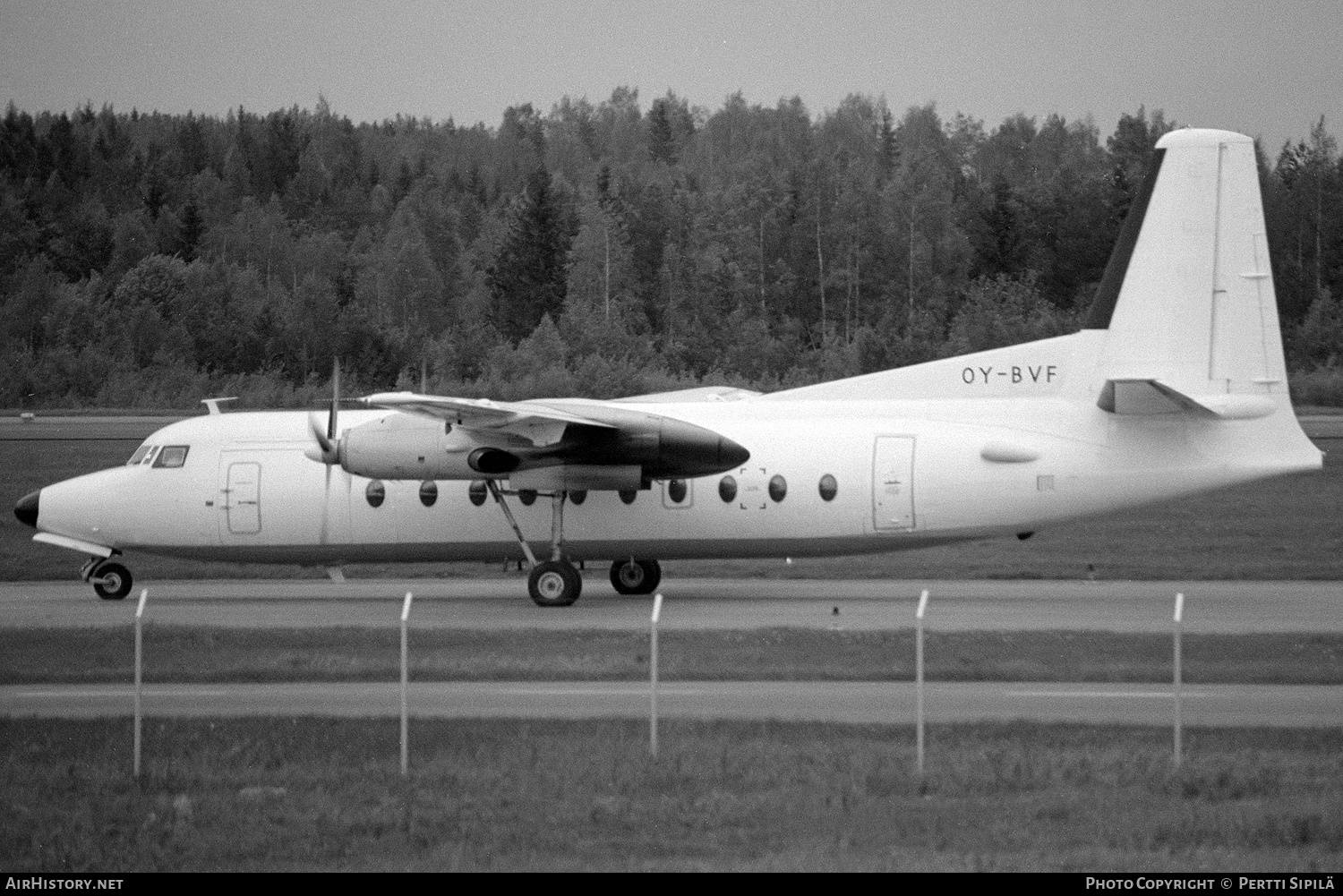 Aircraft Photo of OY-BVF | Fokker F27-600 Friendship | Business Flight | AirHistory.net #234934