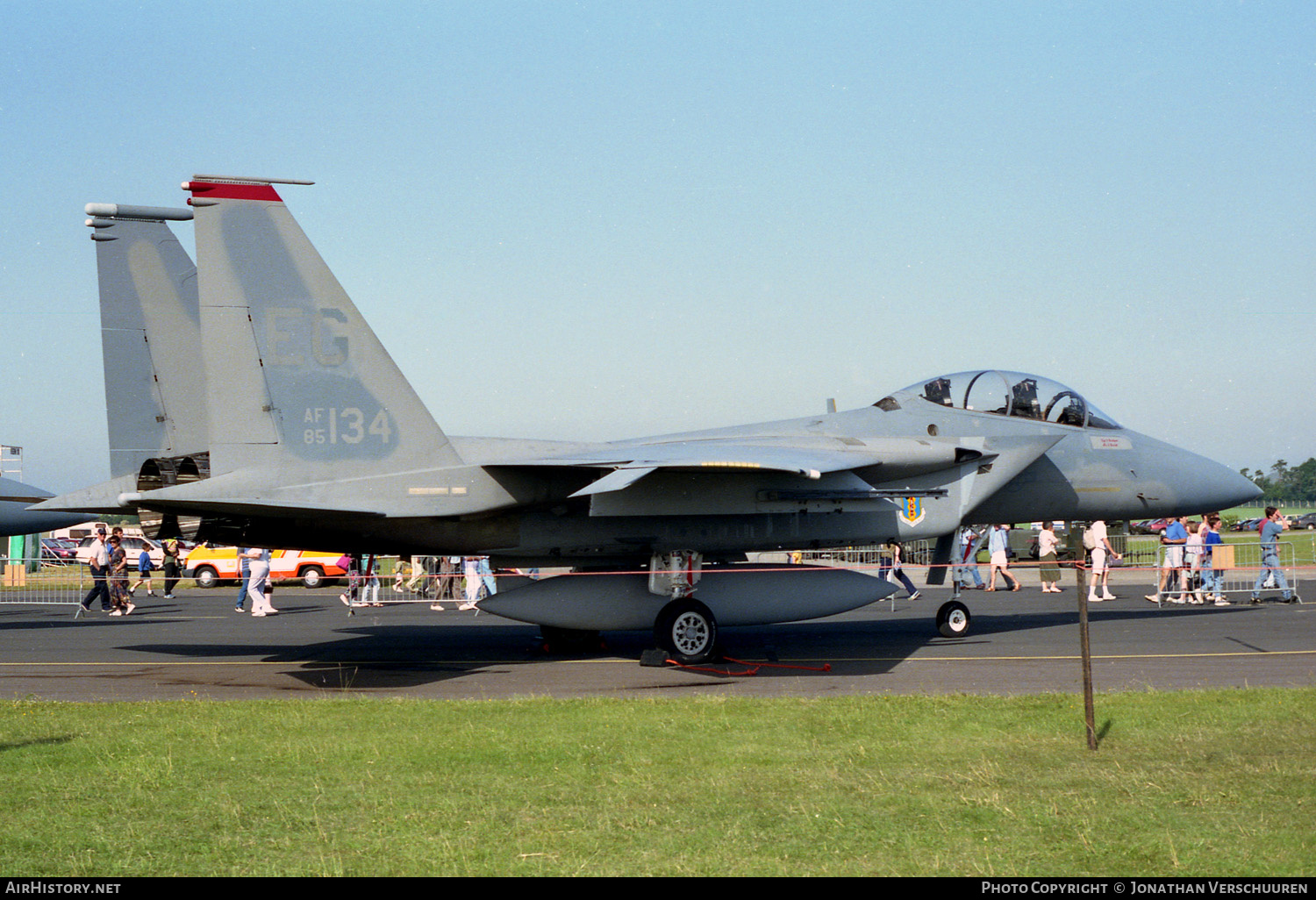 Aircraft Photo of 85-0134 / AF85-134 | McDonnell Douglas F-15D Eagle | USA - Air Force | AirHistory.net #234937