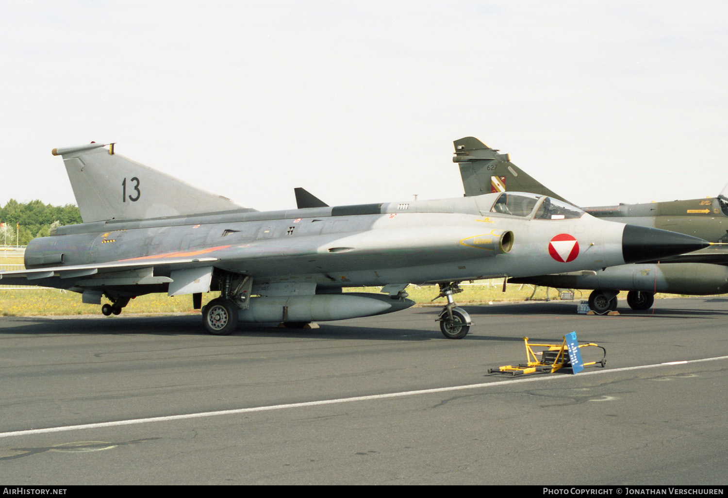 Aircraft Photo of 13 | Saab J35Oe Draken | Austria - Air Force | AirHistory.net #234940
